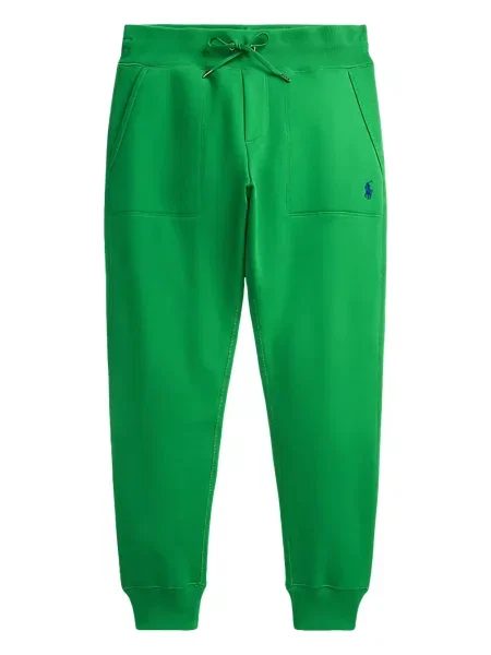 Fular Polo Ralph Lauren din piele cu dungi albastru