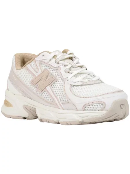 Pantofi New Balance alergare din piele bej