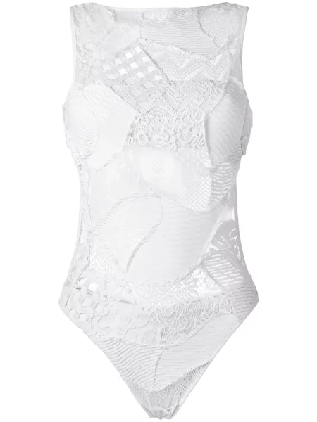 Costum de baie Amir Slama alb