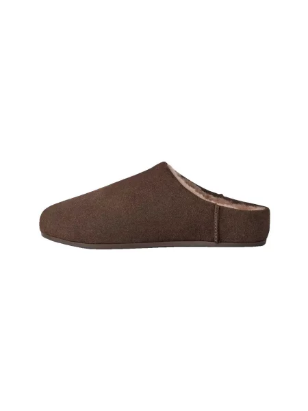 Papuci tip mules Ugg cu platformă clasici maro