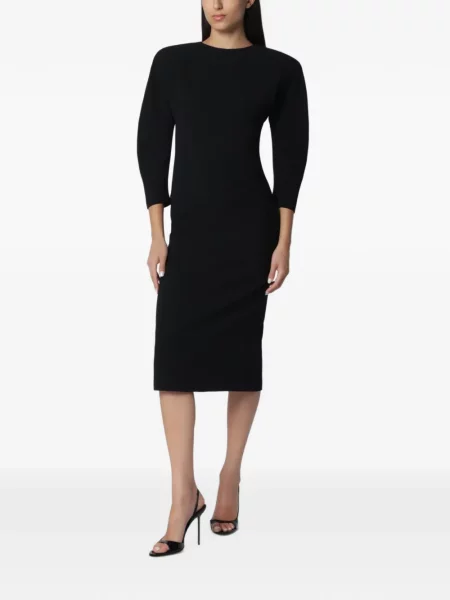 Rochie midi The Andamane negru