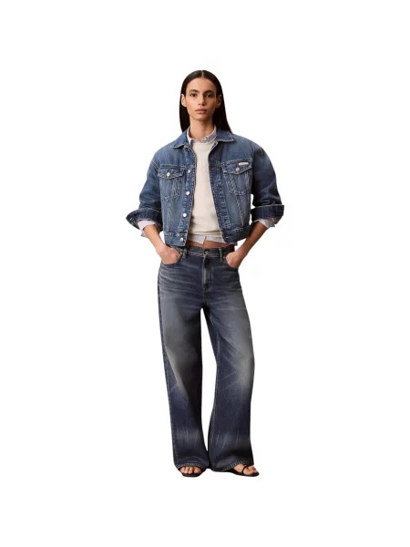 Mikina Calvin Klein Jeans biela