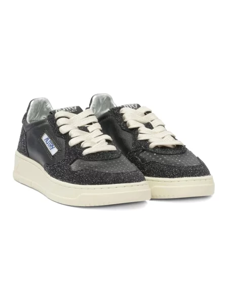 Sneakersy Autry skórzane czarne