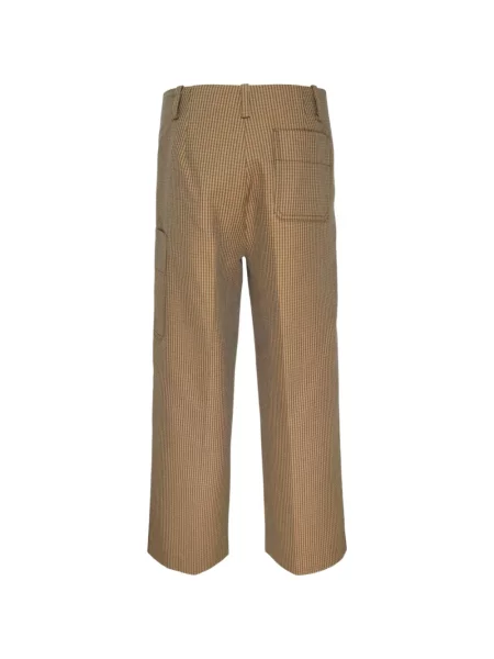 Pantaloni 3.1 Phillip Lim din tweed maro