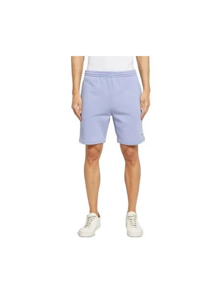 Pantaloni Lacoste albastru