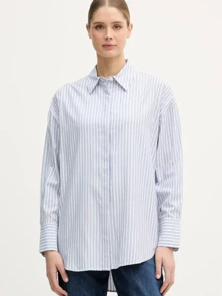 Joseph Ribkoff cămașă cu guler clasic relaxed albastru