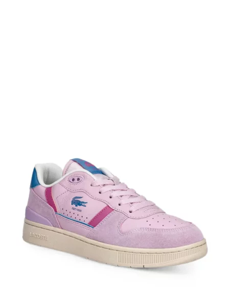 Sneakerși Lacoste cu autograf roz