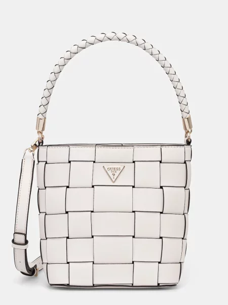 Guess torebka MAYLEE beżowy