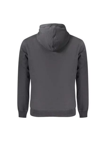 Bluza z kapturem Napapijri z kapturem z długim rękawem czarna