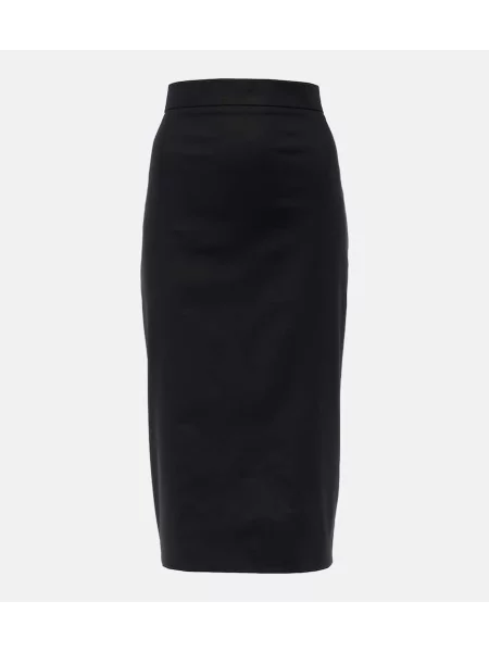 Fustă tip creion Max Mara negru