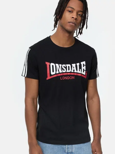 Koszulka Lonsdale Elphin czarna