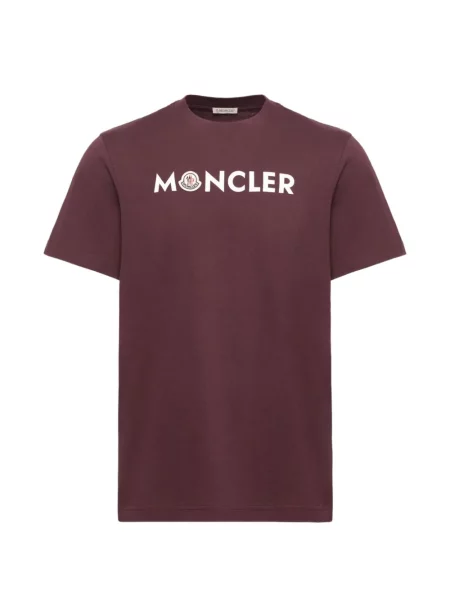 Tricou Moncler cu imagine roșu
