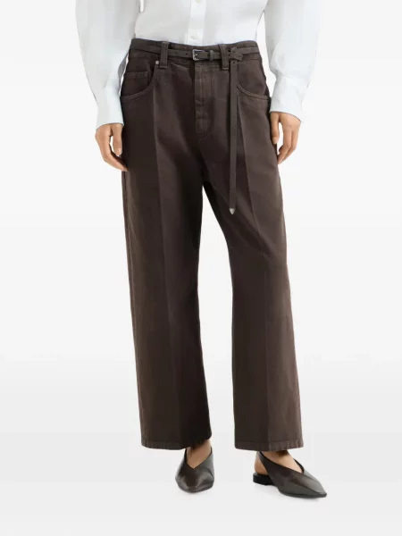 Pantaloni Brunello Cucinelli maro