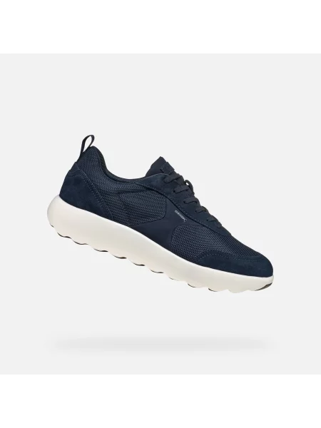 Sneakerși Geox albastru