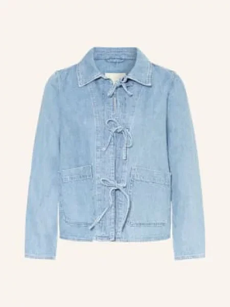 Milano Italy Bluzka Jeansowa blau niebieska