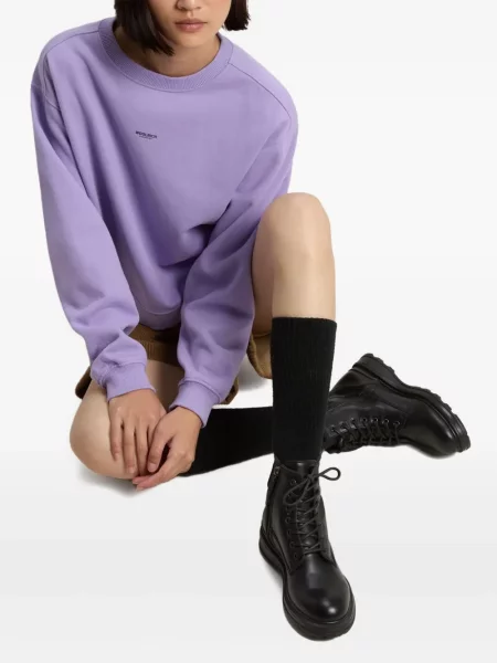 Botine Woolrich din piele negru