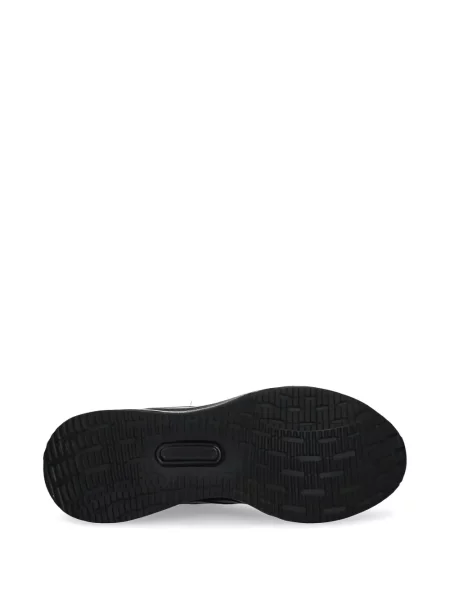 Pruhované běžecké běžecké boty Adidas Run 70S s potiskem černé