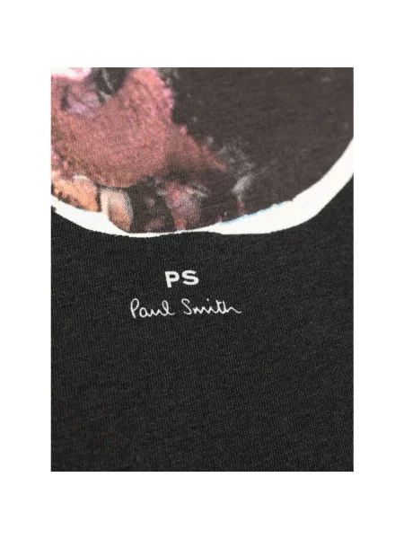 Koszulka Ps By Paul Smith z nadrukiem czarna