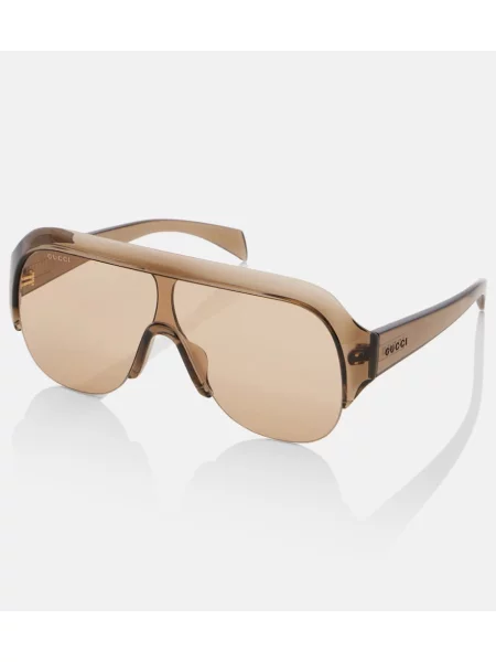 Ochelari de soare Gucci cu autograf bej