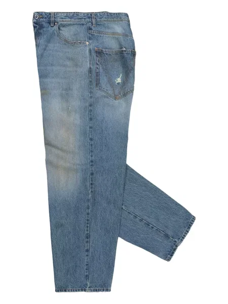 Blugi Vetements zdrențuiți albastru