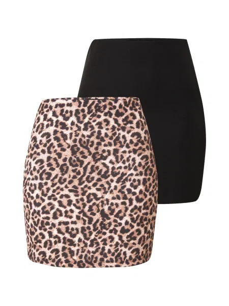 ABOUT YOU Fustă Georgina maro negru