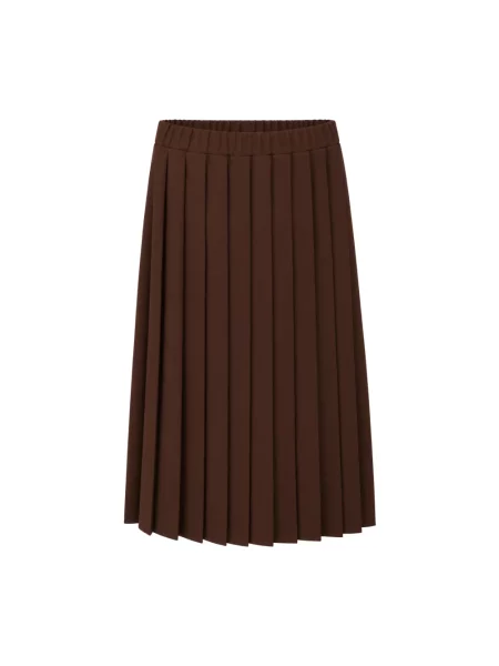 Spódnica midi Jucca brązowa