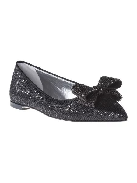 Balerinki Giuseppe Zanotti czarne