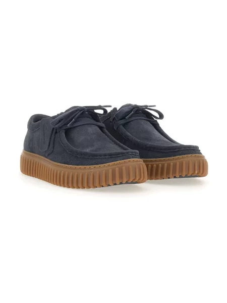 Półbuty Clarks niebieskie