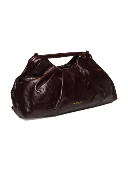 Torebka My Best Bags skórzana brązowa