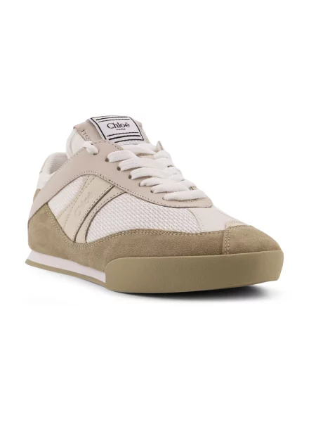 Sneakersy Chloe skórzane beżowe