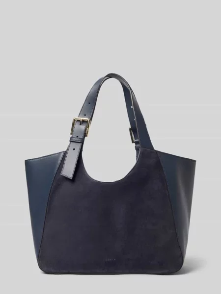 Torebka typu tote ze sprzączką model DORA' Furla granatowa