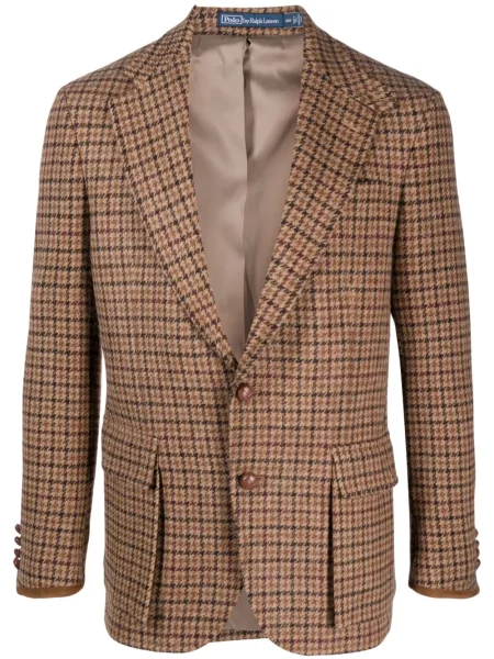 Odgovarati bermuda kratke hlače Polo Ralph Lauren karirane s printom zelena