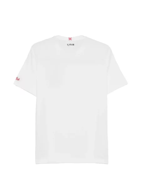 Tricou Mc2 Saint Barth cu imagine alb