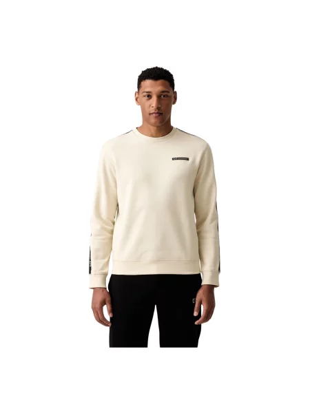 Bluza Emporio Armani Ea7 z logo beżowa