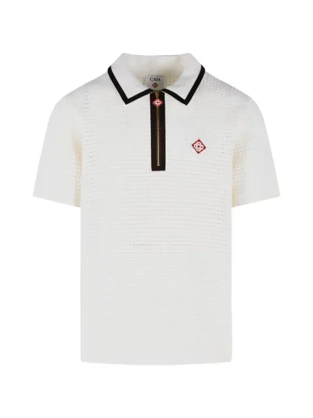 Tricou polo Casablanca de lână