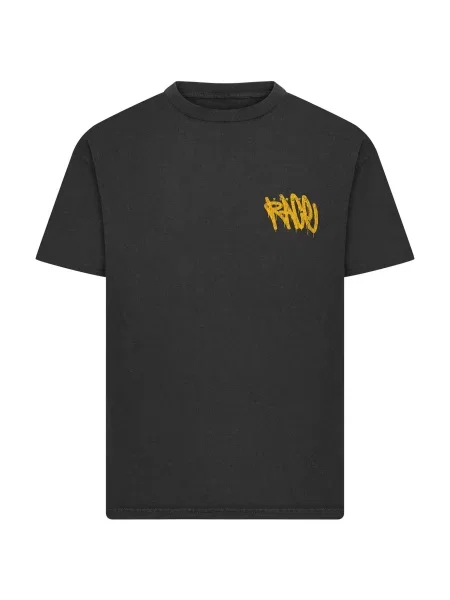 Mister Tee Tricou Street Race galben / gri negru