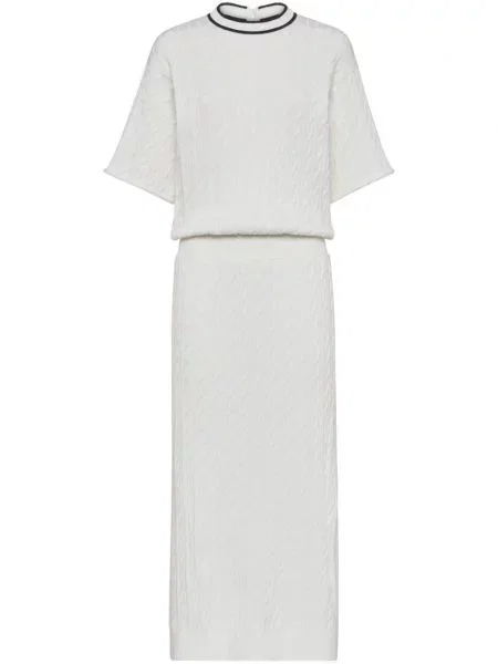 Rochie Brunello Cucinelli tricotate