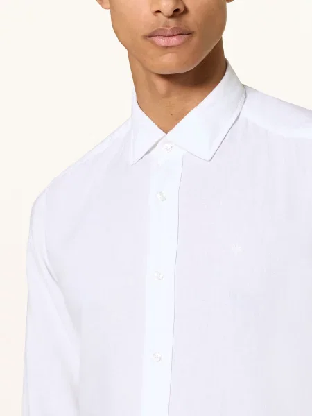 Joop! Koszula Mike O Kroju Regular Fit Z Lnu weiss biała