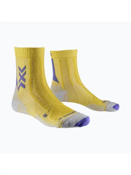 Шкарпетки X-Socks Trekking Perfom Ankle flax gold/amethyst