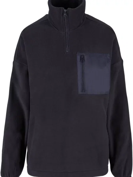 Urban Classics Pulover bleumarin negru