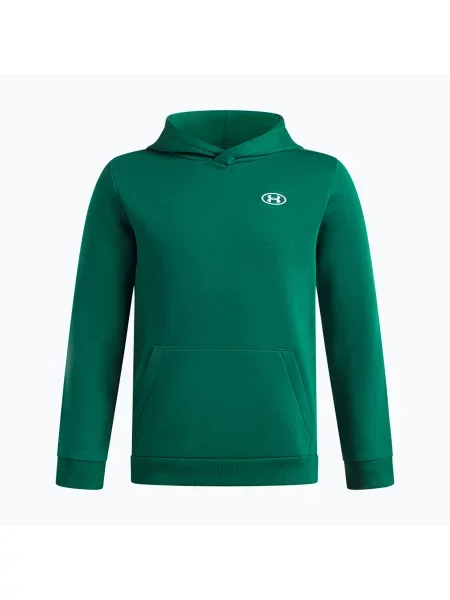 Bluză pentru copii Under Armour B Rival Fleece Hoodie campus ivy/white alb