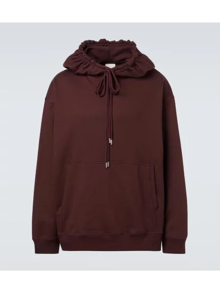 Hoodie Dries Van Noten bordo
