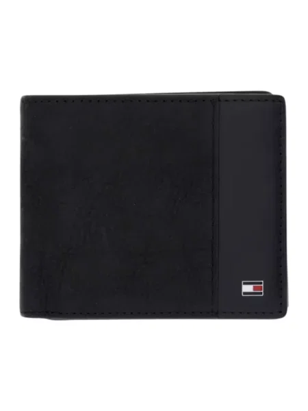 Tommy Hilfiger portfel skórzany czarny