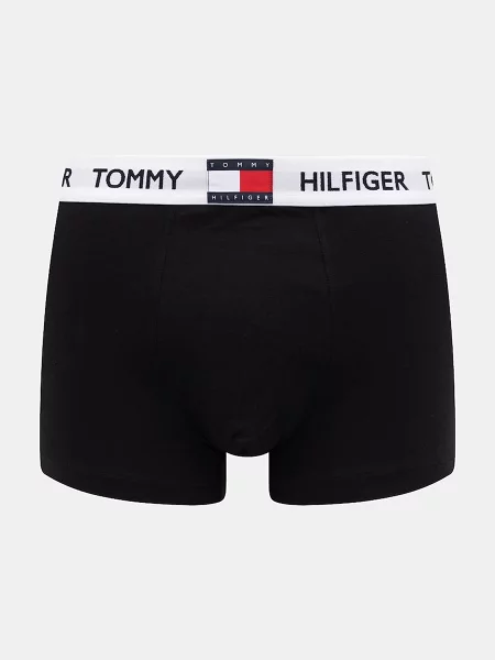 Boxerky Tommy Hilfiger Trunk 3 pairs black / black / black čierna
