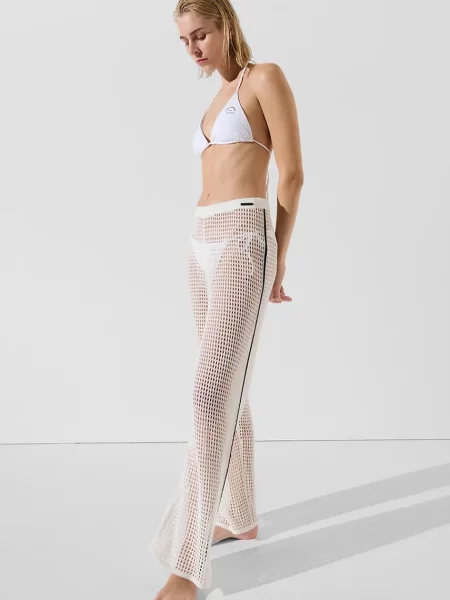 Широкие брюки Karl Lagerfeld белые