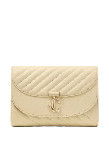 Чанта тип портмоне Jimmy Choo жълто