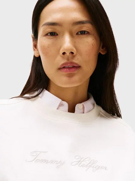 Світшот Tommy Hilfiger білий