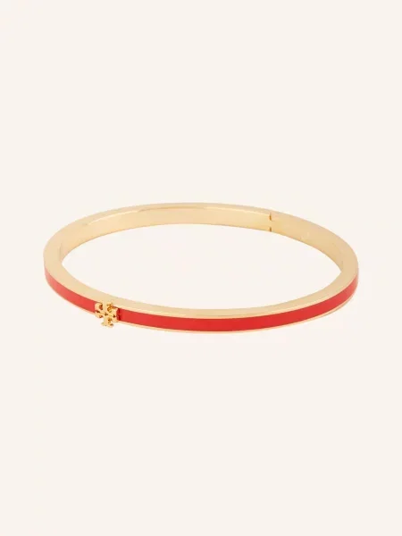 Tory Burch Náramek Thin Kira červená/ zlatá