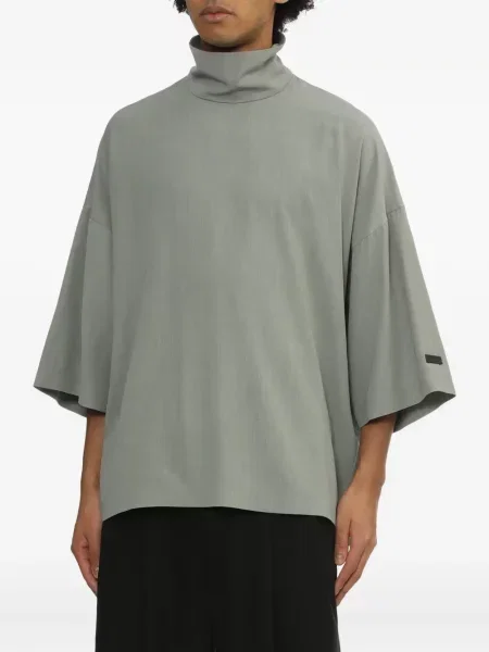 Къс тениска Fear Of God сиво