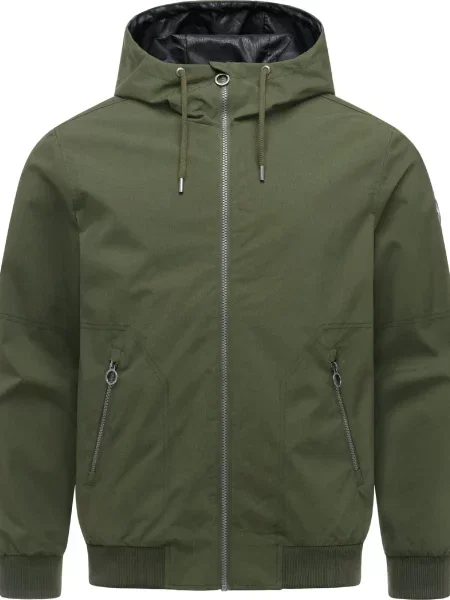 Ragwear Geacă funcțională Stuartt Summer Youmodo închis verde